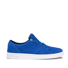 Supra Mens CHINO COURT Ocean/white Low Top Shoes | CA-32335